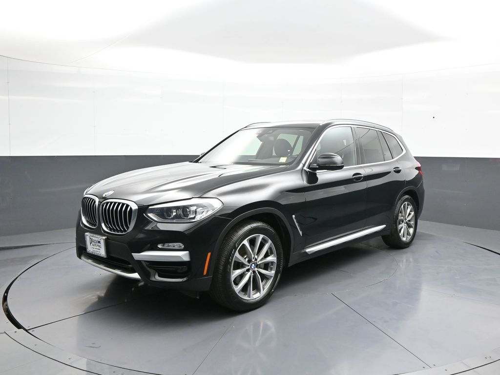 Jet Black 2019 BMW X3 SUV / Crossover All-Wheel Drive 8-Speed Automatic