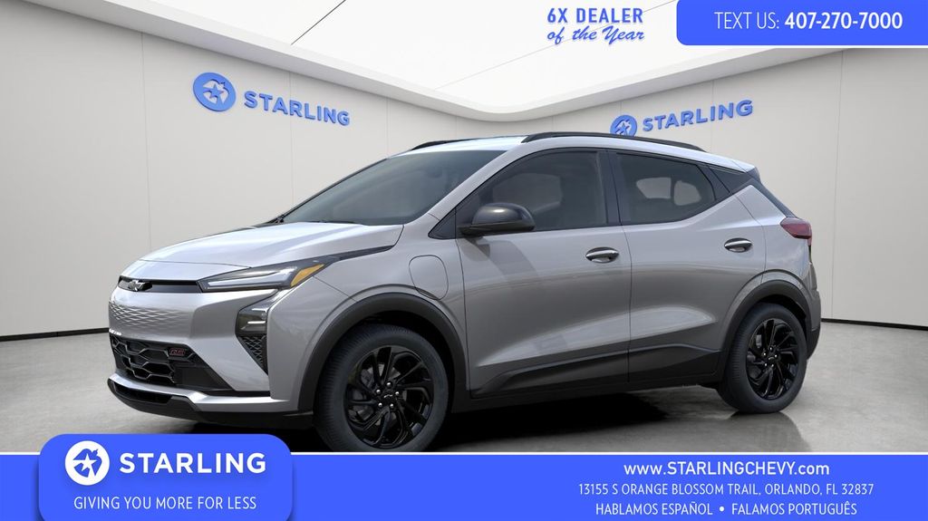 Sterling Gray Metallic 2027 Chevrolet Bolt SUV / Crossover Front-Wheel Drive 1-Speed Automatic