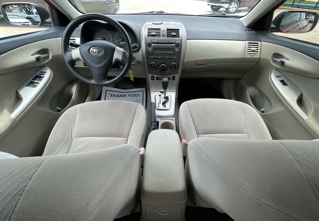 2011 Toyota Corolla LE Red at Emmons Autoplex