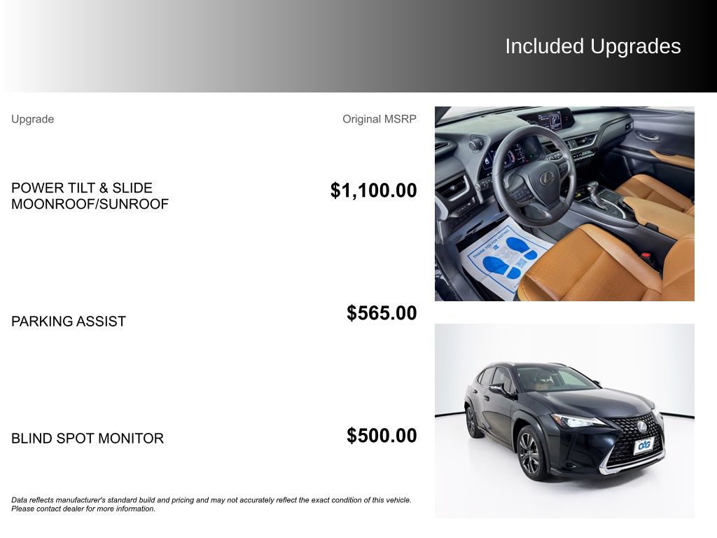 Used Car 2020 Lexus Ux  200 Base For Sale Under $25,000 In Austin, Texas