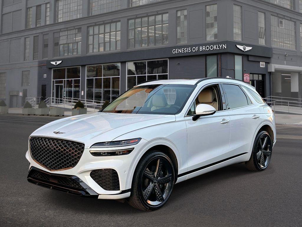 Uyuni White 2025 Genesis GV70 3.5T Sport AWD SUV / Crossover All-Wheel Drive 8-Speed Automatic