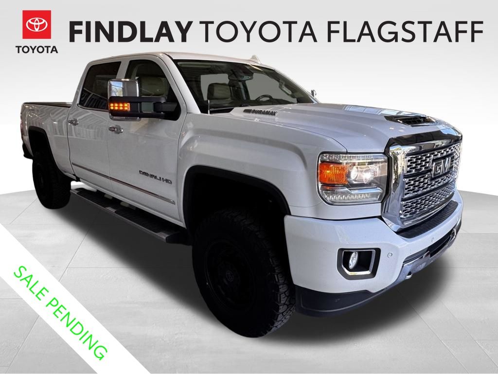 Summit White 2019 GMC Sierra 2500HD Pickup Truck Four-Wheel Drive 6-Speed Automatic