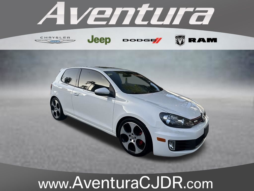 Candy White 2012 Volkswagen Golf GTI Hatchback Front-Wheel Drive 6-Speed Dual Clutch