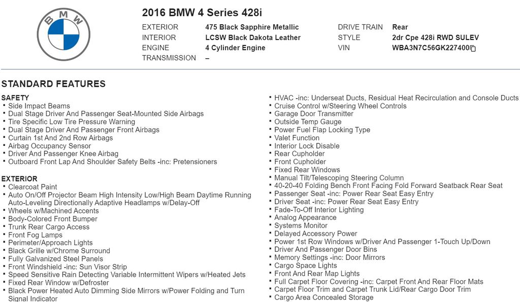 2016 BMW 4 Series 428i 18