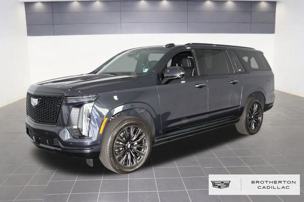 Galactic Gray Metallic 2025 Cadillac Escalade ESV SUV / Crossover Four-Wheel Drive Automatic
