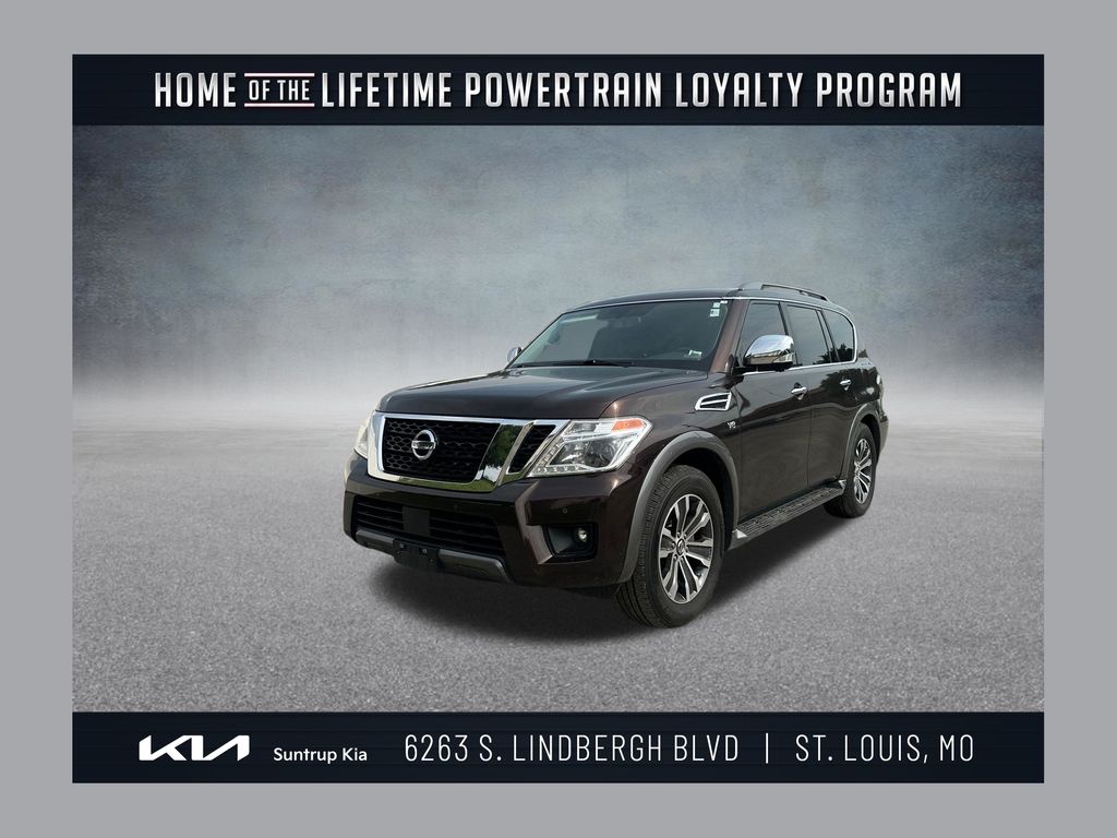 Mocha Almond Pearl 2019 Nissan Armada SUV / Crossover Four-Wheel Drive 7-Speed Automatic
