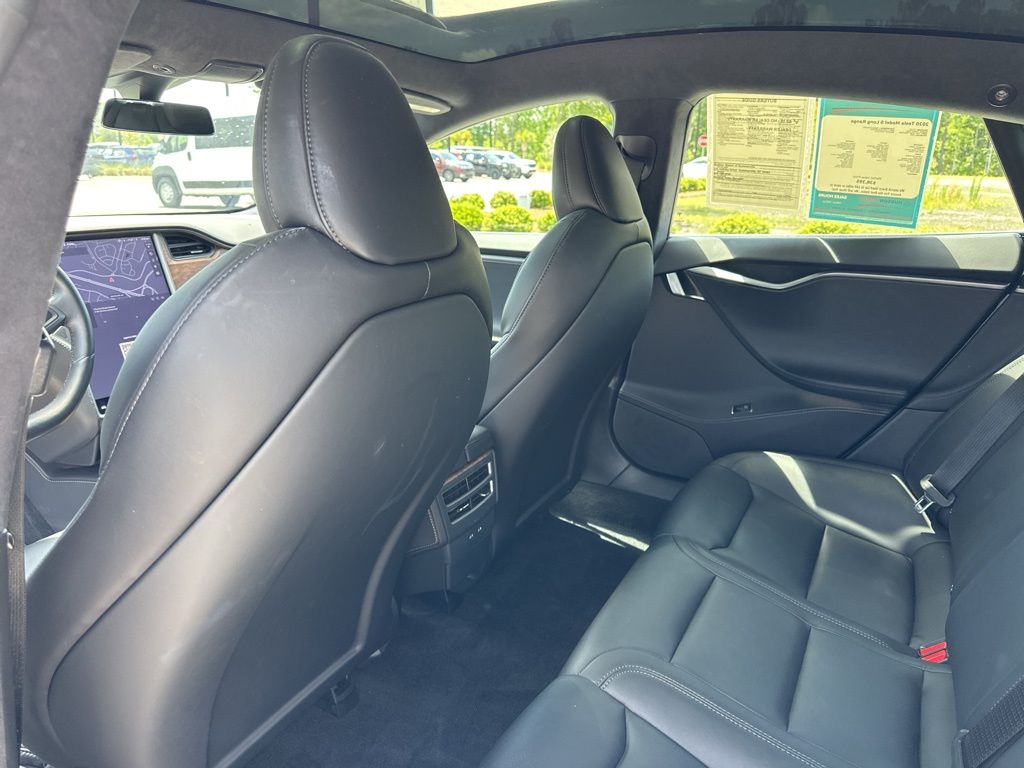 2020 Pearl White Multi-Coat Tesla Model S Long Range AWD Hatchback