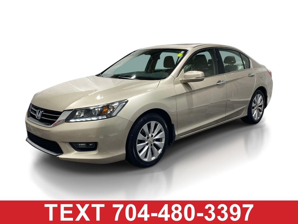 Brown (Beige) 2015 Honda Accord Sedan Front-Wheel Drive 6-Speed Automatic