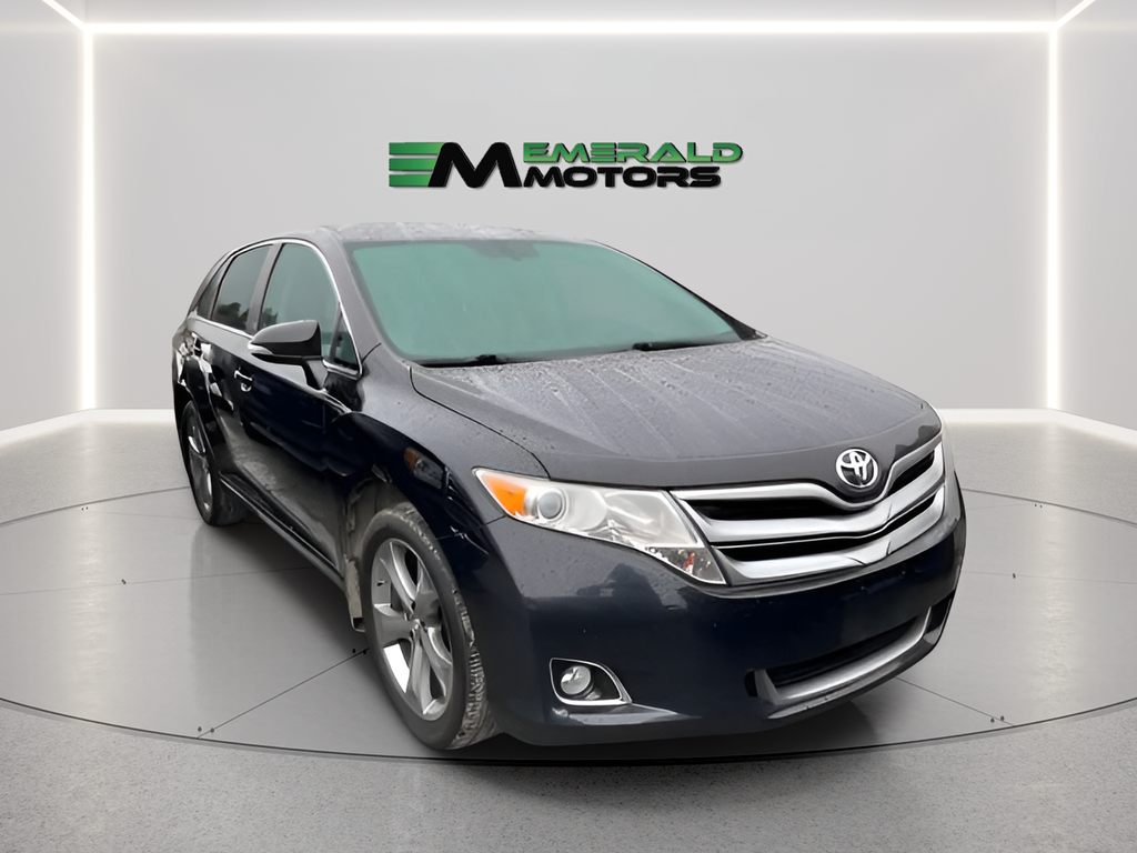 Black 2014 Toyota Venza LE V6 AWD SUV / Crossover All-Wheel Drive 6-Speed Automatic Overdrive