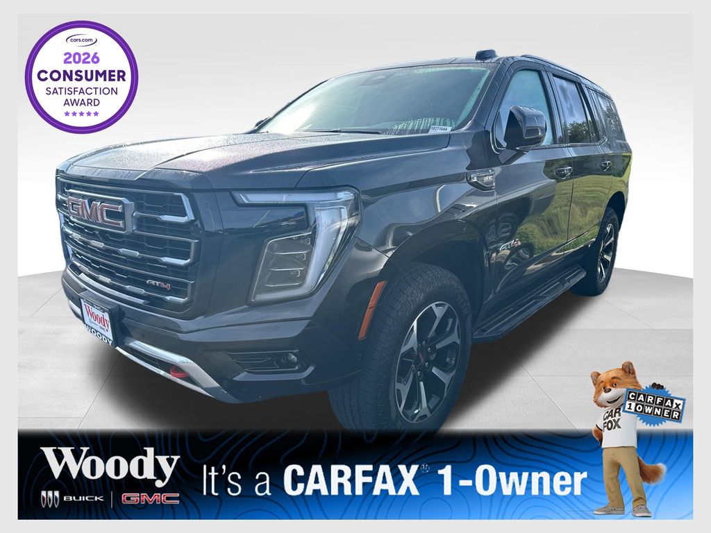 Onyx Black 2025 GMC Yukon SUV / Crossover Four-Wheel Drive 