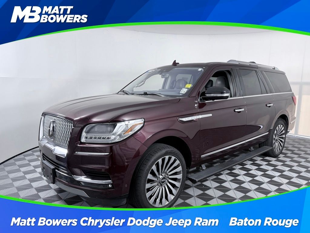 Red (Burgundy) 2018 Lincoln Navigator SUV / Crossover Four-Wheel Drive Automatic