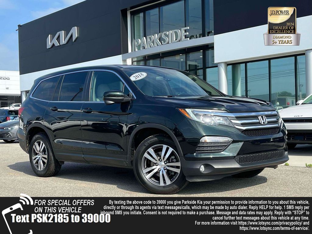 Green 2018 Honda Pilot SUV / Crossover All-Wheel Drive 6-Speed Automatic