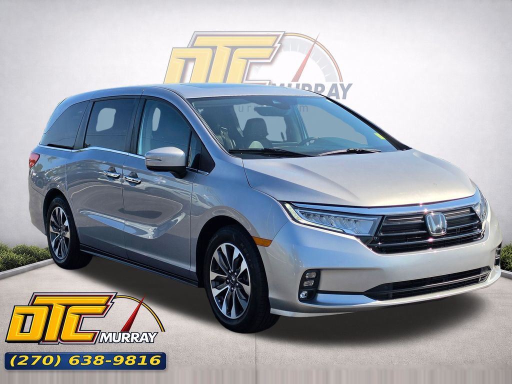 Silver 2022 Honda Odyssey Minivan Front-Wheel Drive Automatic
