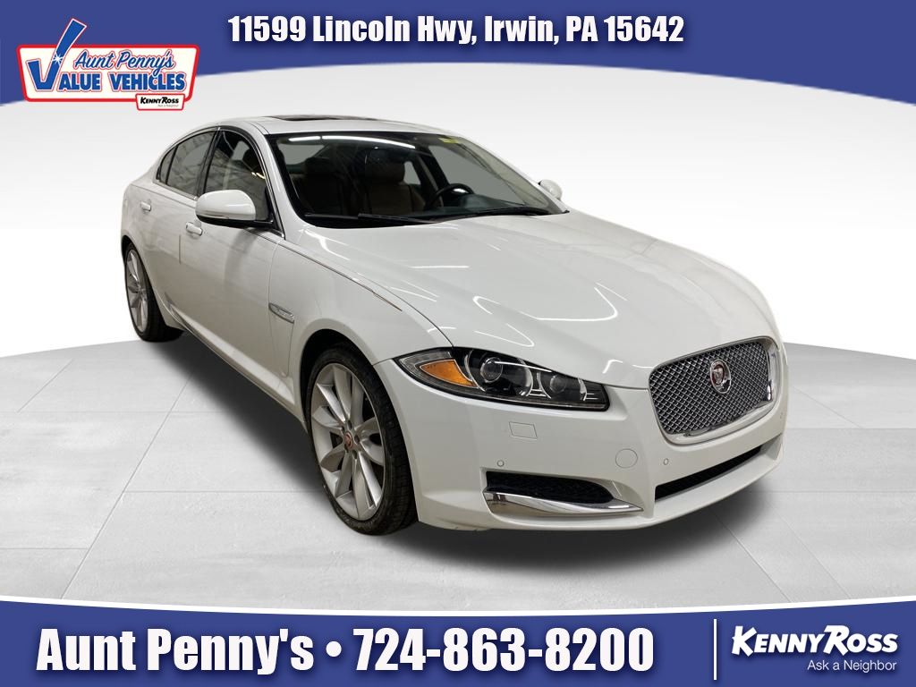Polaris White 2015 Jaguar XF 3.0 Sport AWD Sedan All-Wheel Drive 8-Speed Automatic