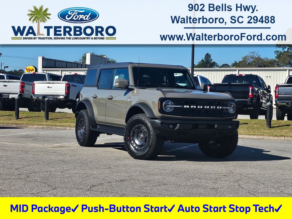 2025 Ford Bronco Outer Banks Gray at Walterboro Ford