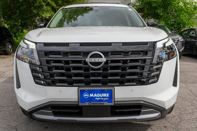 2026 Nissan Pathfinder Platinum White at John Sisson Motors