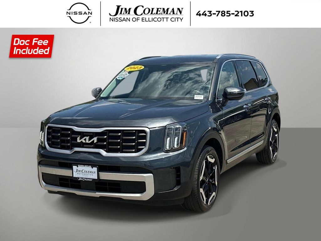 Gravity Gray 2023 Kia Telluride SUV / Crossover All-Wheel Drive 8-Speed Automatic