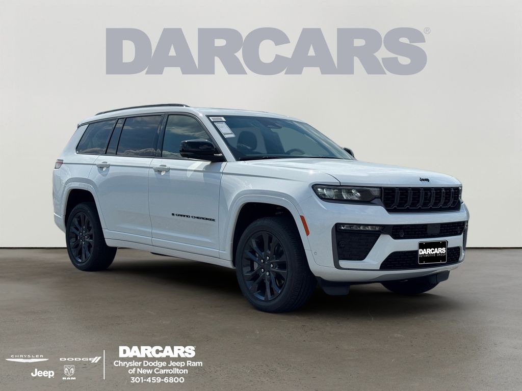 Bright White Clearcoat 2026 Jeep Grand Cherokee L SUV / Crossover Four-Wheel Drive 8-Speed Automatic