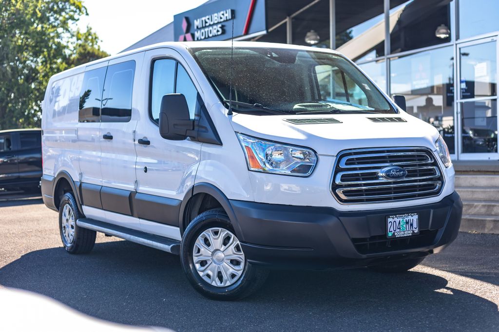 Oxford White 2017 Ford Transit Cargo Van Rear-Wheel Drive 6-Speed Automatic Overdrive