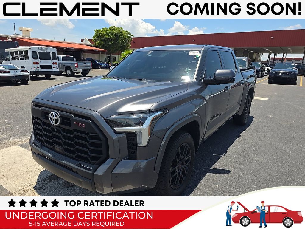Magnetic Gray Metallic 2023 Toyota Tundra Pickup Truck Four-Wheel Drive Automatic