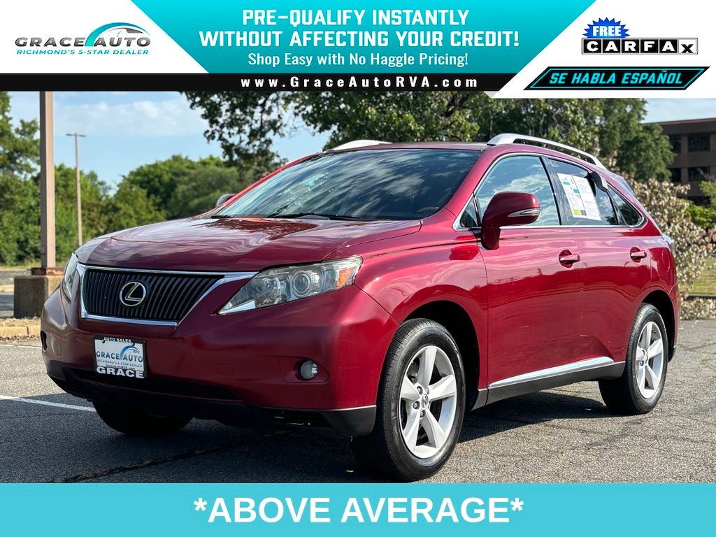 Matador Red Mica 2011 Lexus RX SUV / Crossover Front-Wheel Drive 6-Speed Automatic