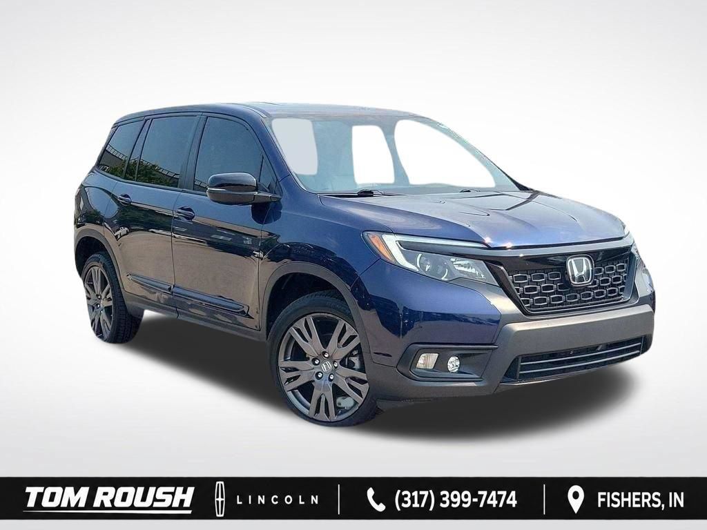 Black (Obsidian Blue Pearl) 2020 Honda Passport SUV / Crossover All-Wheel Drive 9-Speed Automatic
