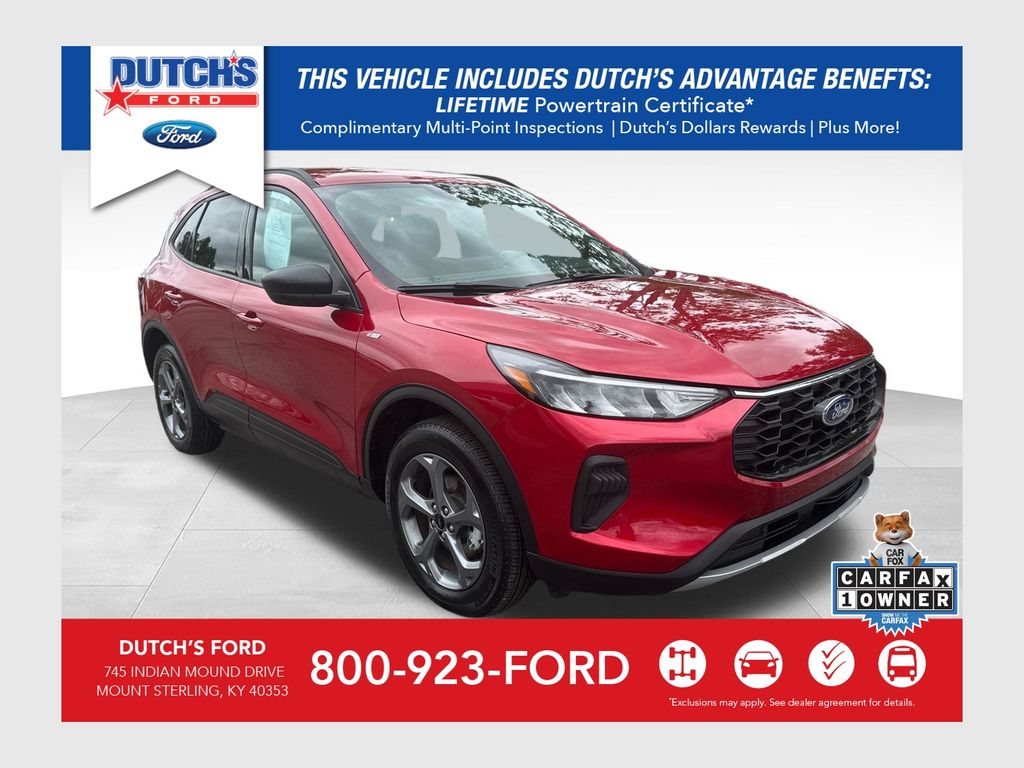 Red Metallic 2025 Ford Escape ST-Line AWD SUV / Crossover All-Wheel Drive 8-Speed Automatic
