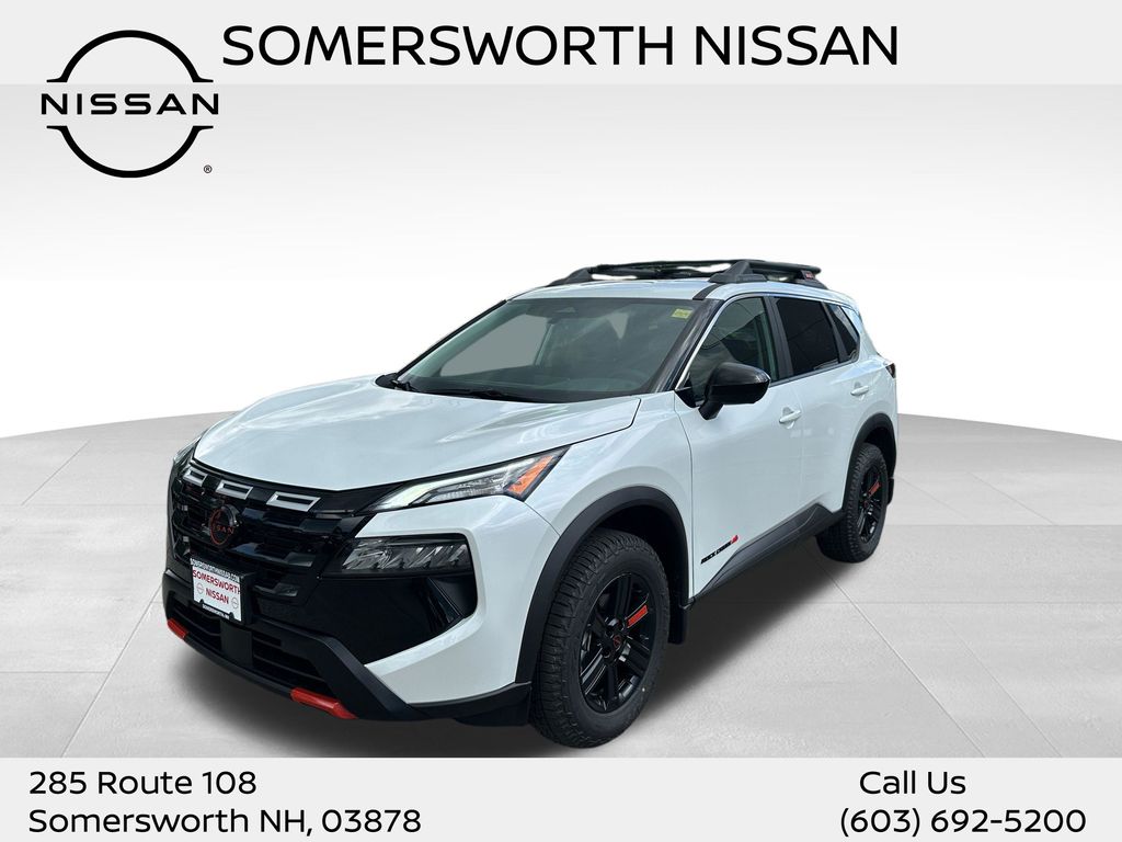 Everest White Pearl Tricoat 2026 Nissan Rogue SUV / Crossover All-Wheel Drive Continuously Variable Transmission