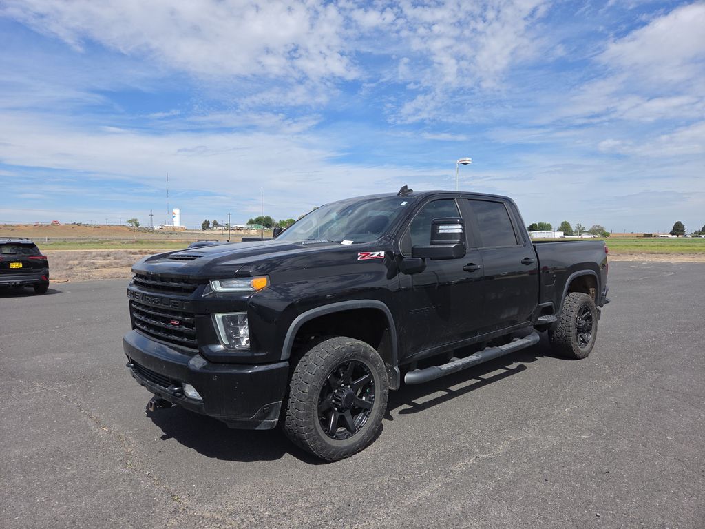 Black 2021 Chevrolet Silverado 3500HD LTZ Crew Cab 4WD Pickup Truck Four-Wheel Drive Automatic