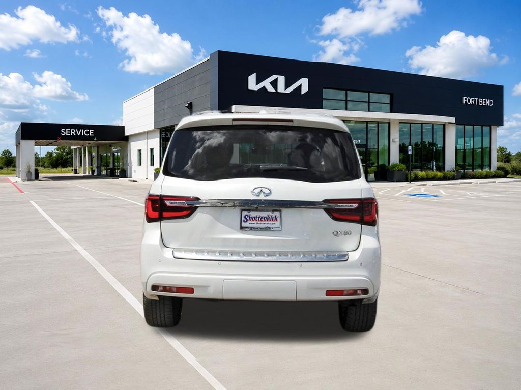 2023 INFINITI QX80 Premium Select White at Legacy Ford