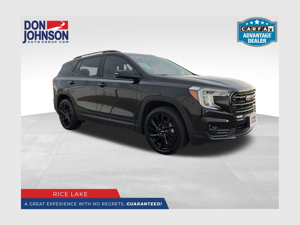 Black (Ebony Twilight Metallic) 2023 GMC Terrain SUV / Crossover All-Wheel Drive 9-Speed Automatic