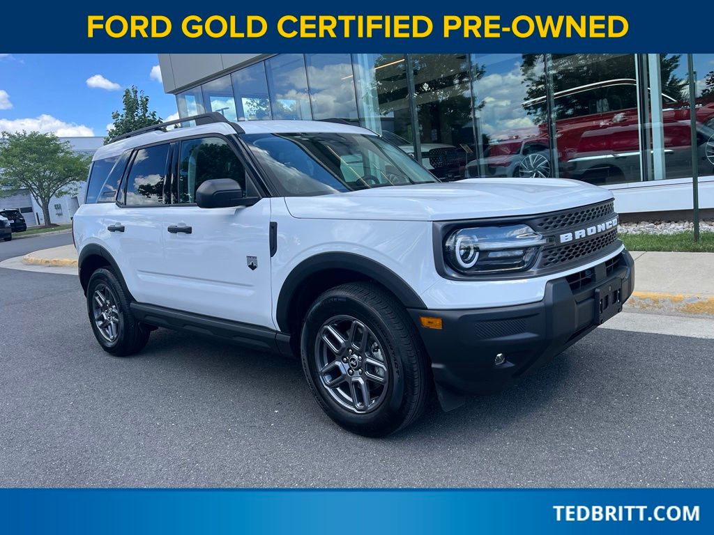 Oxford White 2025 Ford Bronco Sport SUV / Crossover All-Wheel Drive 8-Speed Automatic