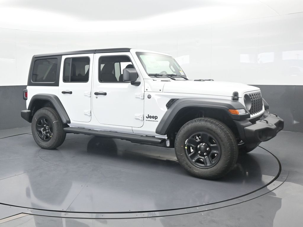 New 2026 Bright White Clearcoat Jeep Sport image 8