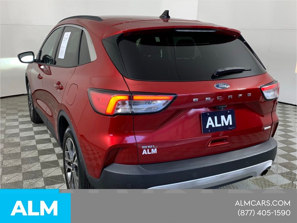 Used 2020 Red Ford SEL image 9