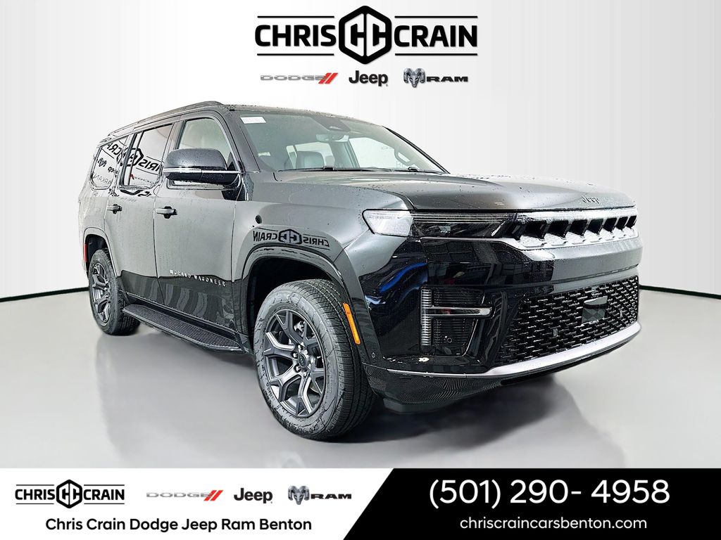 High Gloss Black 2026 Jeep Grand Wagoneer SUV / Crossover Four-Wheel Drive 8-Speed Automatic