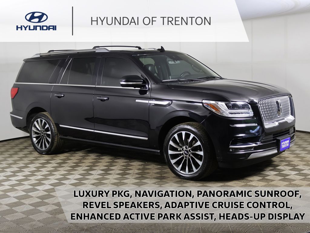 Infinite Black 2021 Lincoln Navigator SUV / Crossover Four-Wheel Drive Automatic