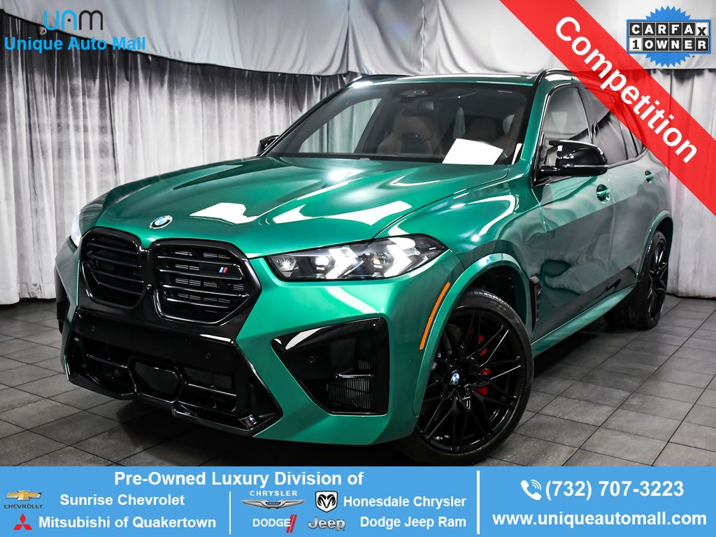 Isle of Man Green Metallic 2025 BMW X5 M SUV / Crossover All-Wheel Drive 8-Speed Automatic