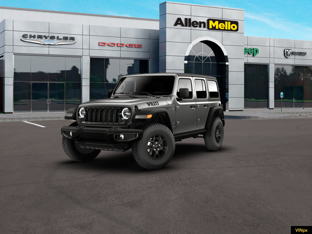 Gray (Granite Crystal Metallic Clearcoat) 2026 Jeep Wrangler SUV / Crossover Four-Wheel Drive 8-Speed Automatic