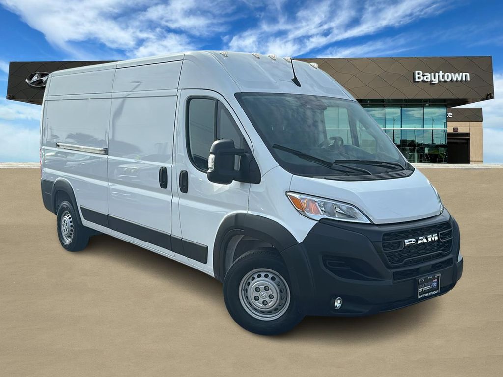 Bright White Clearcoat 2026 RAM ProMaster Van 9-Speed Automatic