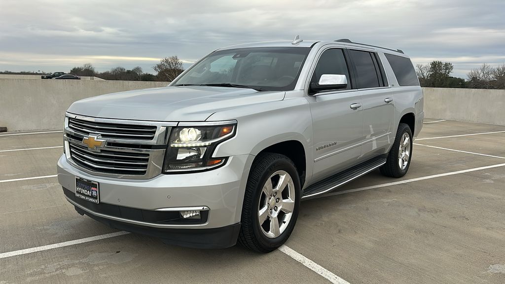 2015 Chevrolet Suburban LTZ Silver at Classic Elite Chevrolet Sugar Land