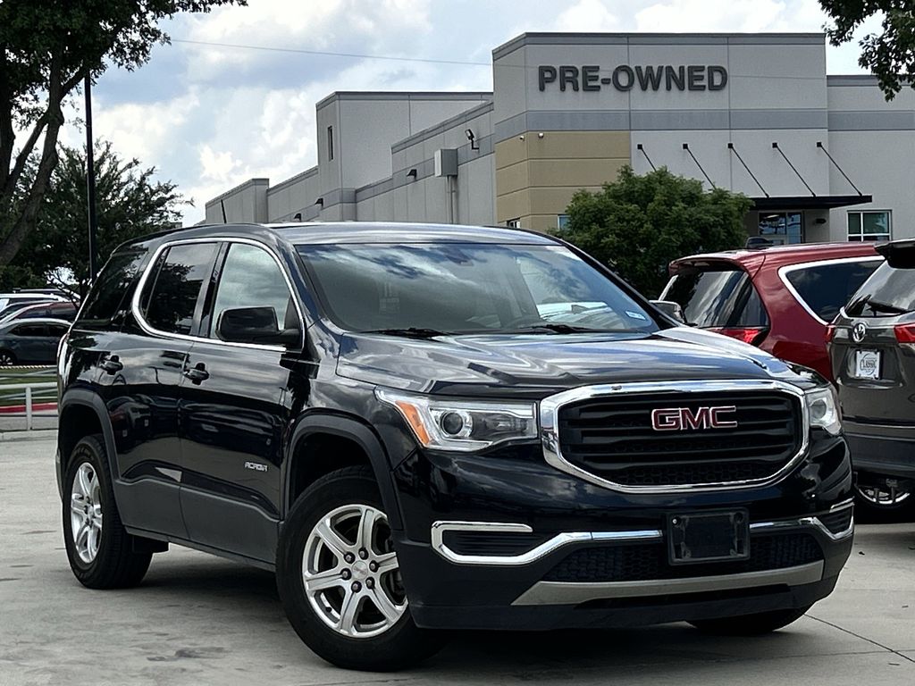 Black (Ebony Twilight Metallic) 2019 GMC Acadia SLE-1 FWD SUV / Crossover Front-Wheel Drive 6-Speed Automatic