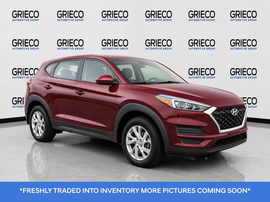 Gemstone Red 2020 Hyundai Tucson SUV / Crossover All-Wheel Drive 6-Speed Automatic