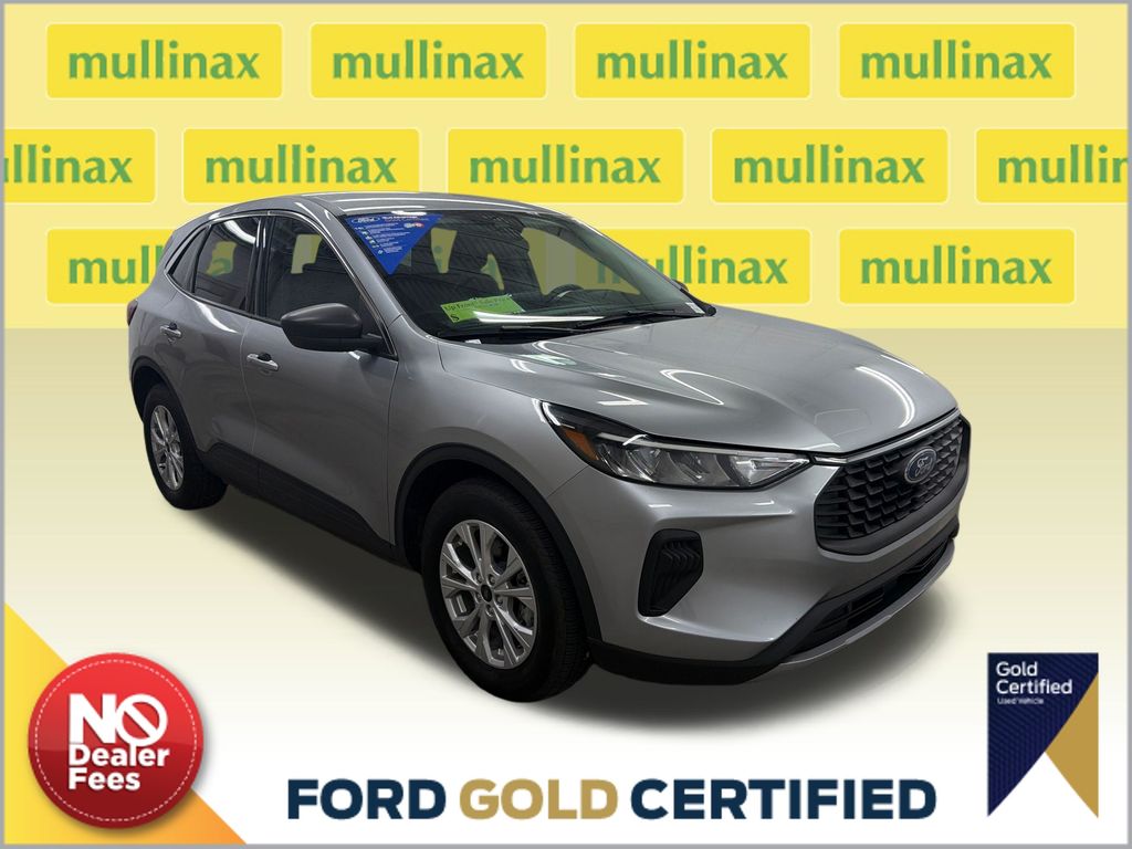 Iconic Silver Metallic 2024 Ford Escape SUV / Crossover Front-Wheel Drive 8-Speed Automatic