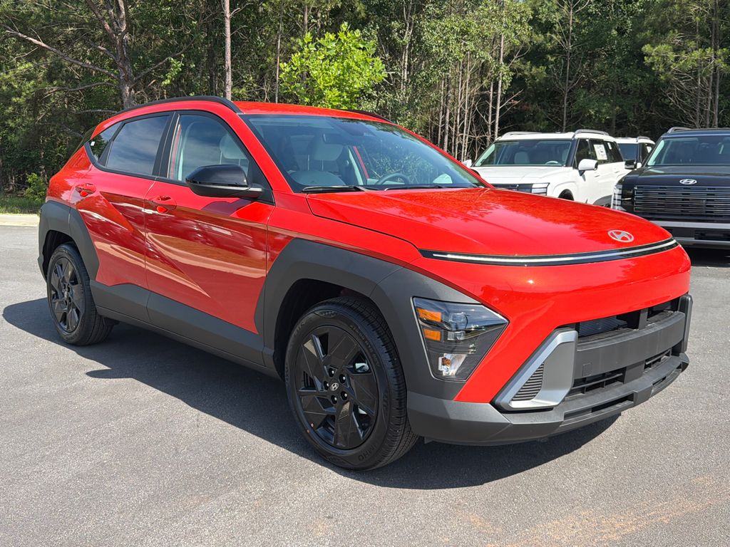 New 2026 Orange Hyundai SEL Sport image 8