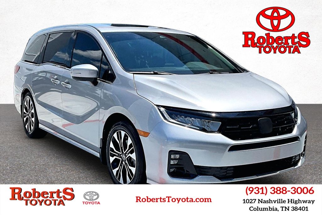 Solar Silver Metallic 2025 Honda Odyssey Minivan Front-Wheel Drive Automatic