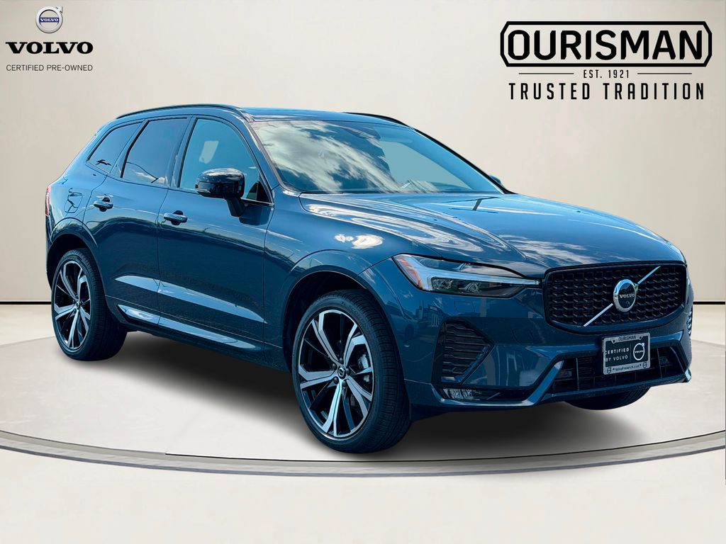 Denim Blue Metallic 2023 Volvo XC60 B5 Ultimate Dark Theme AWD SUV / Crossover All-Wheel Drive Automatic