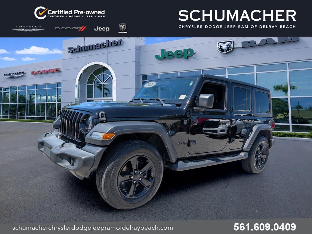 used 2023 Jeep Wrangler car, priced at $35,988