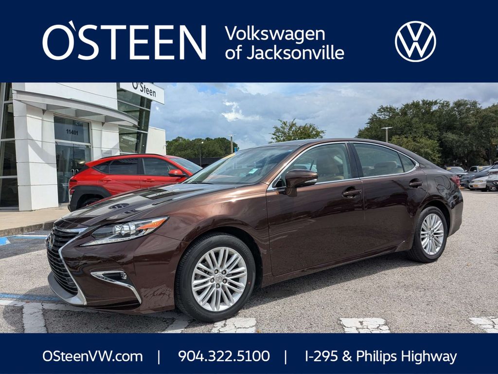 Matador Red Mica 2017 Lexus ES Sedan Front-Wheel Drive 6-Speed Automatic