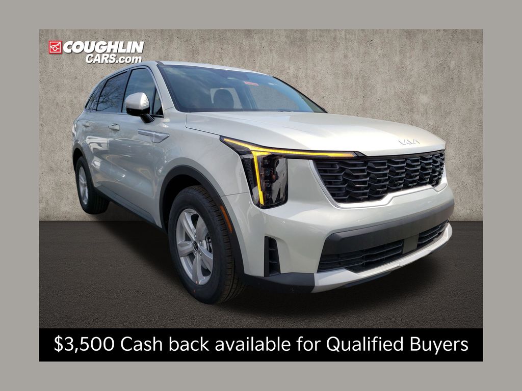 White (Ivory Silver) 2026 Kia Sorento SUV / Crossover Front-Wheel Drive 8-Speed Automatic