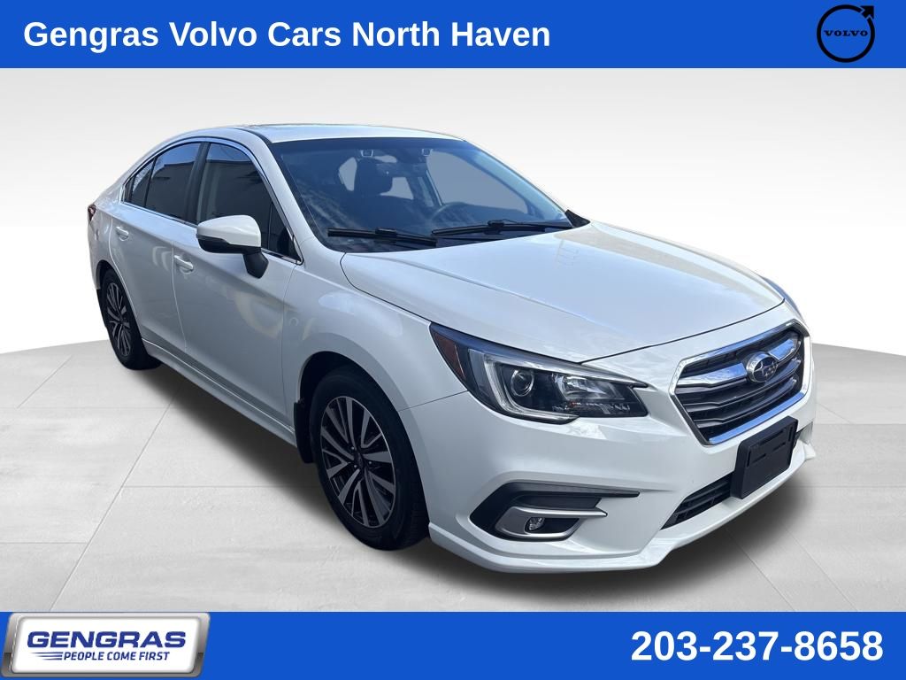 Crystal White Pearl 2019 Subaru Legacy 2.5i Premium AWD Sedan All-Wheel Drive Continuously Variable Transmission